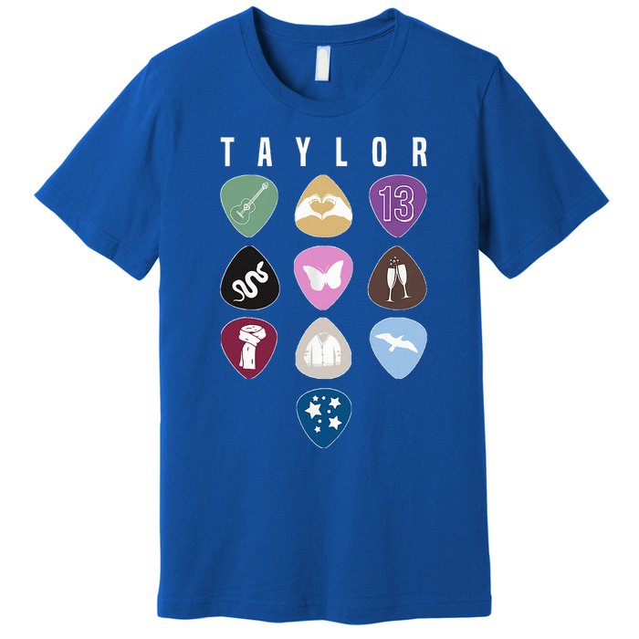 Taylor First Name I Love Taylor Girl Groovy 80S Premium T-Shirt