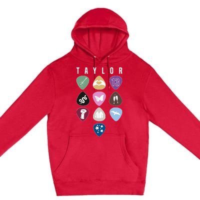 Taylor First Name I Love Taylor Girl Groovy 80S Premium Pullover Hoodie