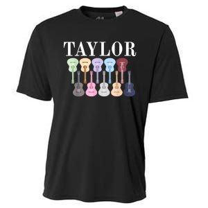 Taylor First Name Personalized Birthday Party Gift Cooling Performance Crew T-Shirt