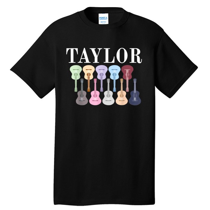 Taylor First Name Personalized Birthday Party Gift Tall T-Shirt