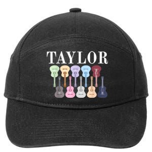 Taylor First Name Personalized Birthday Party Gift 7-Panel Snapback Hat