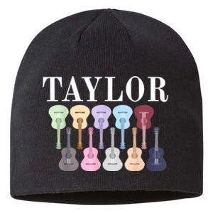 Taylor First Name Personalized Birthday Party Gift Sustainable Beanie