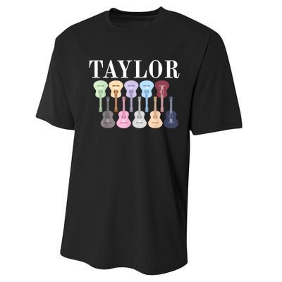 Taylor First Name Personalized Birthday Party Gift Performance Sprint T-Shirt