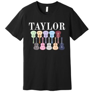 Taylor First Name Personalized Birthday Party Gift Premium T-Shirt