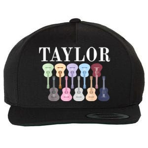 Taylor First Name Personalized Birthday Party Gift Wool Snapback Cap