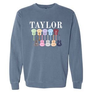 Taylor First Name Personalized Birthday Party Gift Garment-Dyed Sweatshirt