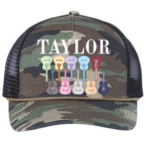 Taylor First Name Personalized Birthday Party Gift Retro Rope Trucker Hat Cap