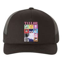 Taylor First Name I Love Taylor Girl Groovy 80s Yupoong Adult 5-Panel Trucker Hat