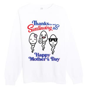 Thanks For Not Swallowing Us Premium Crewneck Sweatshirt