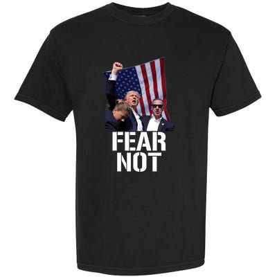 Trump Fear Not Trump Fist Trump 2024 Garment-Dyed Heavyweight T-Shirt