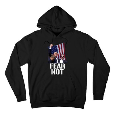 Trump Fear Not Trump Fist Trump 2024 Hoodie