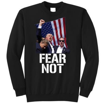 Trump Fear Not Trump Fist Trump 2024 Sweatshirt