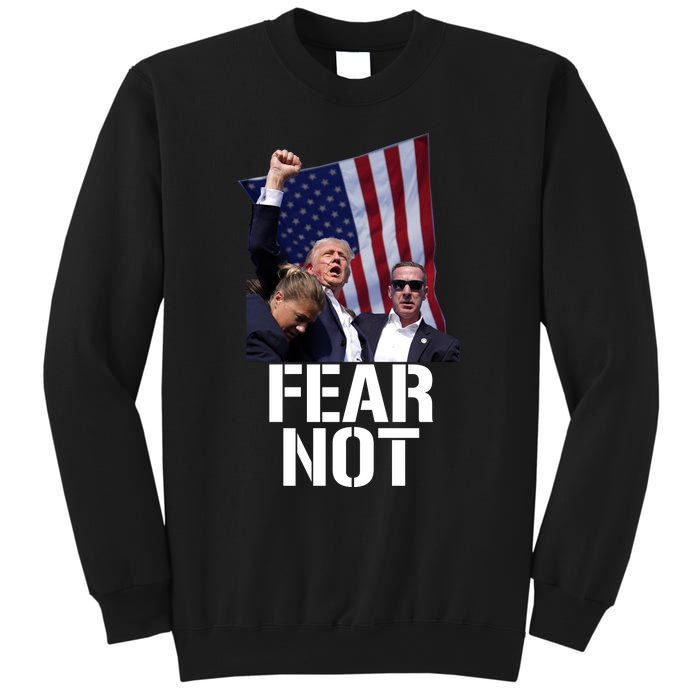 Trump Fear Not Trump Fist Trump 2024 Sweatshirt