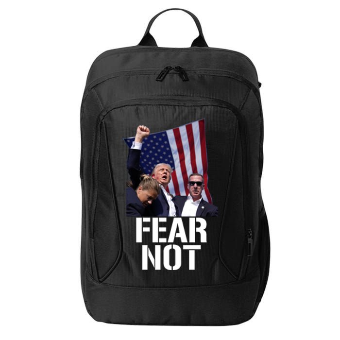 Trump Fear Not Trump Fist Trump 2024 City Backpack