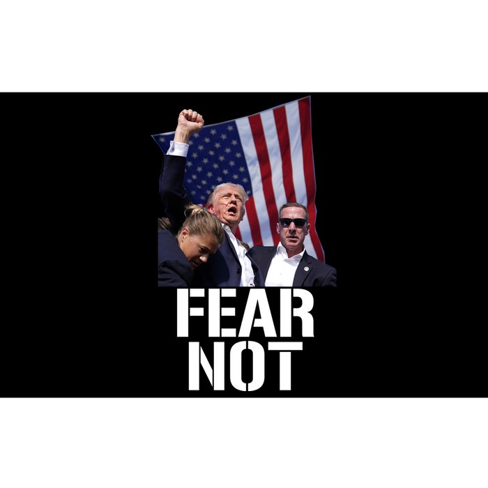 Trump Fear Not Trump Fist Trump 2024 Bumper Sticker