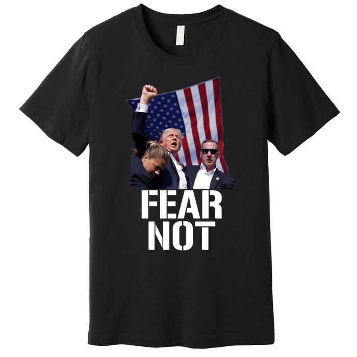 Trump Fear Not Trump Fist Trump 2024 Premium T-Shirt