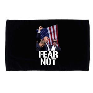 Trump Fear Not Trump Fist Trump 2024 Microfiber Hand Towel