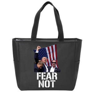 Trump Fear Not Trump Fist Trump 2024 Zip Tote Bag