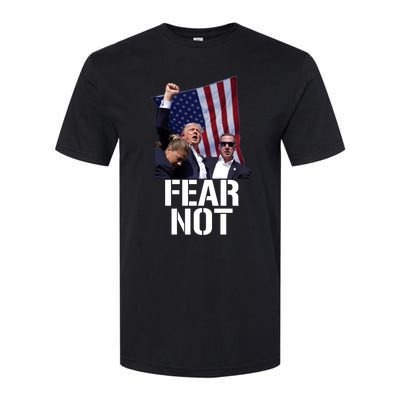 Trump Fear Not Trump Fist Trump 2024 Softstyle CVC T-Shirt