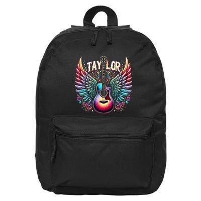 Taylor First Name Personalized 16 in Basic Backpack