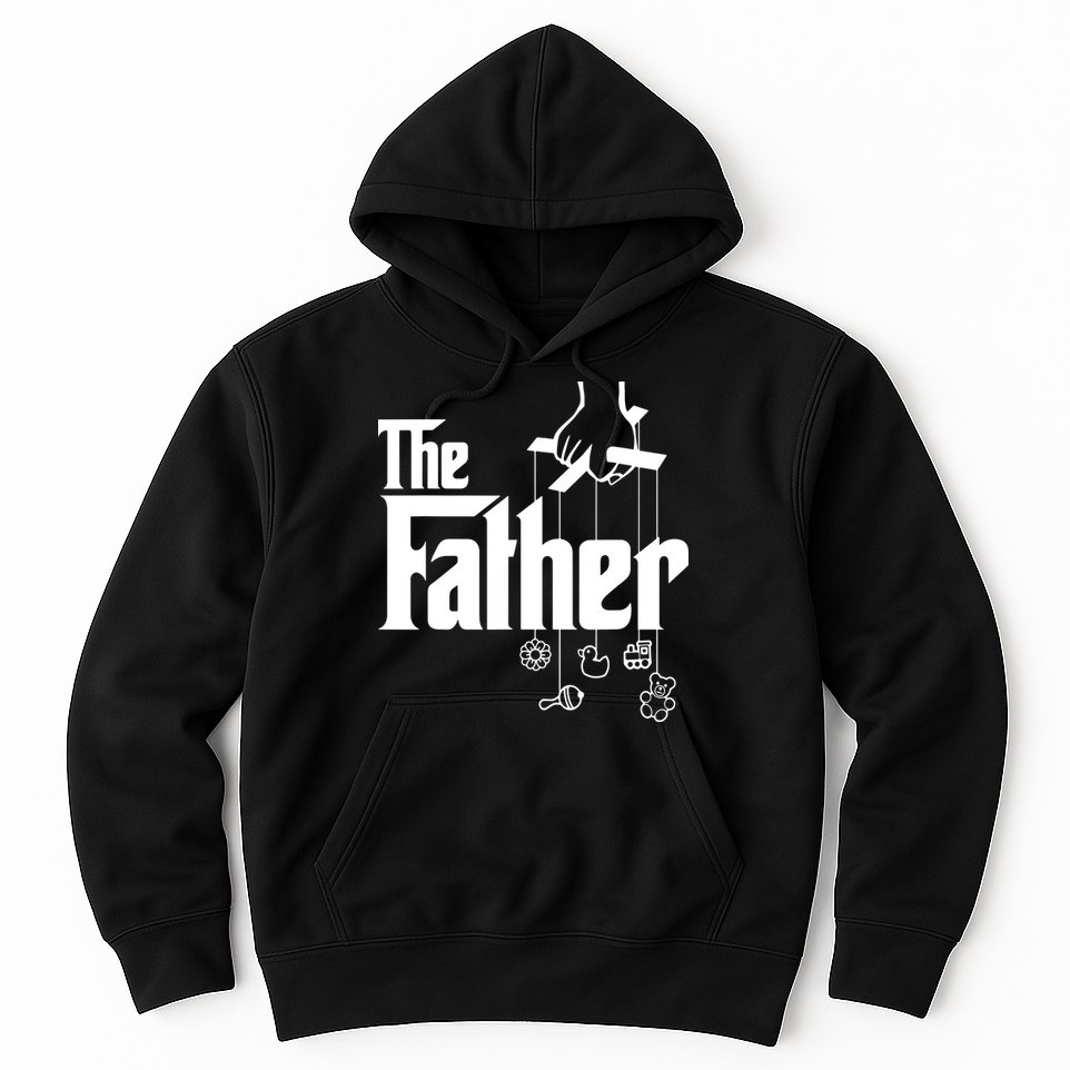 The Father New Daddy Expecting Baby Gift Hoodie
