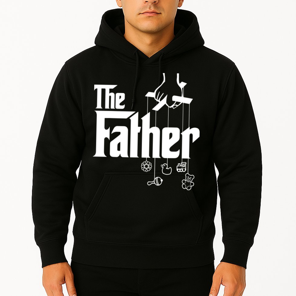 The Father New Daddy Expecting Baby Gift Hoodie