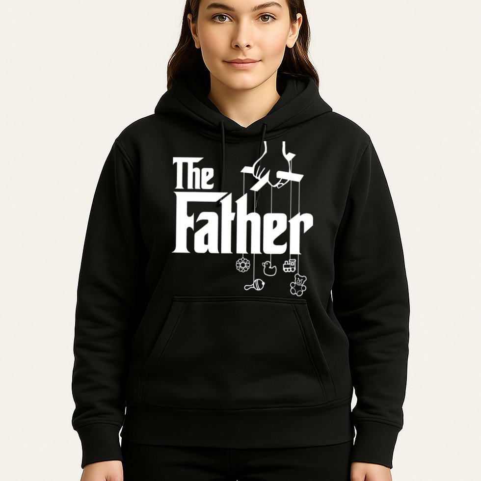 The Father New Daddy Expecting Baby Gift Hoodie