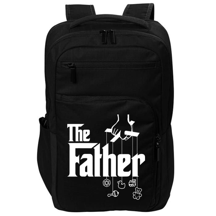 The Father New Daddy Expecting Baby Gift Impact Tech Backpack