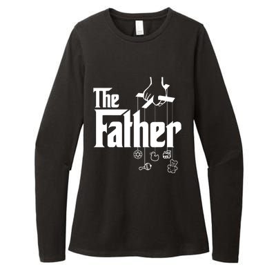 The Father New Daddy Expecting Baby Gift Womens CVC Long Sleeve Shirt