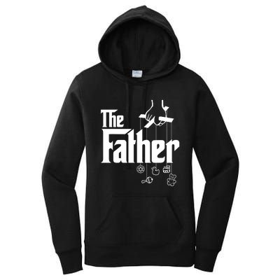 The Father New Daddy Expecting Baby Gift Women's Pullover Hoodie