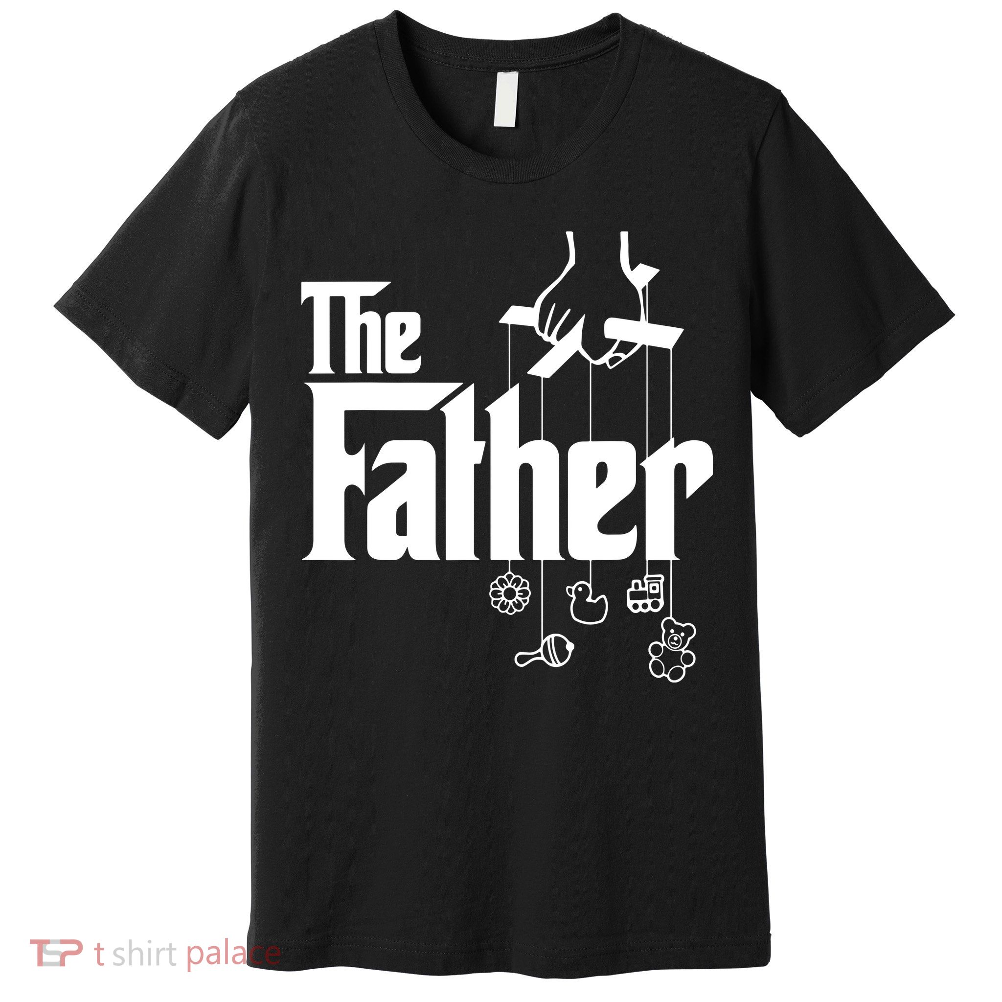 The Father New Daddy Expecting Baby Gift Premium T-Shirt
