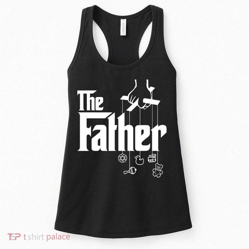 The Father New Daddy Expecting Baby Gift Womens Tank Top