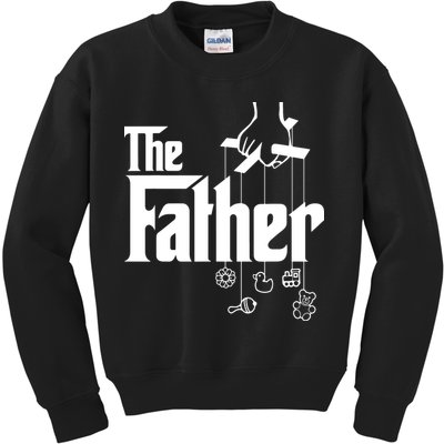 The Father New Daddy Expecting Baby Gift Kids Sweatshirt