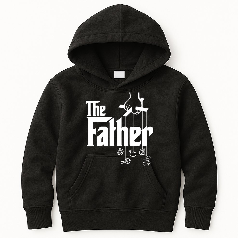 The Father New Daddy Expecting Baby Gift Kids Hoodie