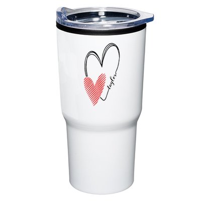 Taylor First Name I Love Taylor Girl With Heart Tumbler