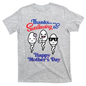 Thanks For Not Swallowing Us Happy Mother's Day Father's Day T-Shirt