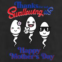 Thanks For Not Swallowing Us Happy Mother's Day Father's Day Cool Comfort Performance Bucket Hat