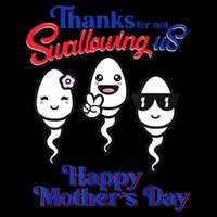 Thanks For Not Swallowing Us Happy Mother's Day Father's Day Impact Tech Backpack