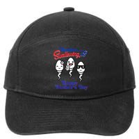 Thanks For Not Swallowing Us Happy Mother's Day Father's Day 7-Panel Snapback Hat