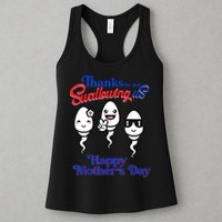 Thanks For Not Swallowing Us Happy Mother's Day Father's Day Womens Tank Top