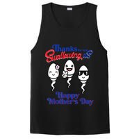 Thanks For Not Swallowing Us Happy Mother's Day Father's Day PosiCharge Competitor Tank