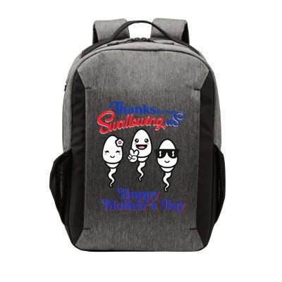 Thanks For Not Swallowing Us Happy Mother's Day Father's Day Vector Backpack