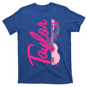 Taylor First Name Personalized Groovy 80S T-Shirt