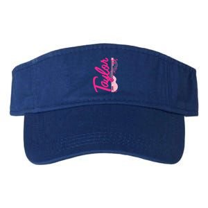 Taylor First Name Personalized Groovy 80S Valucap Bio-Washed Visor