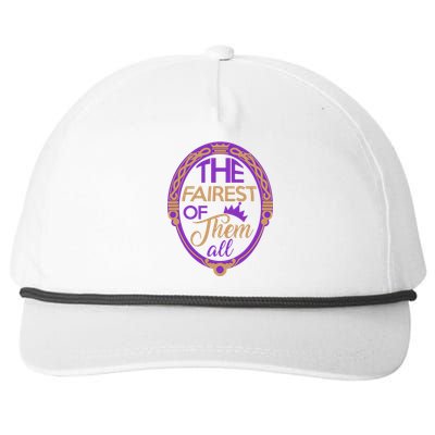 The Fairest Of Them All Snapback Five-Panel Rope Hat