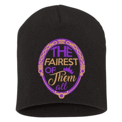 The Fairest Of Them All Short Acrylic Beanie