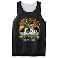 To Fish Or Not To Fish What A Stupid Question! Mesh Reversible Basketball Jersey Tank