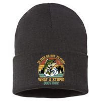To Fish Or Not To Fish What A Stupid Question! Sustainable Knit Beanie