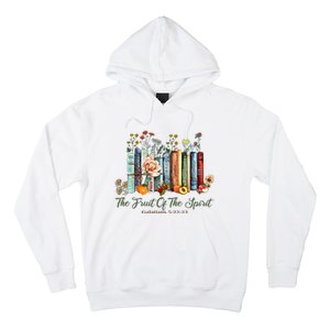 The Fruit Of The Spirit Bible Verse Floral Books Christian Hoodie