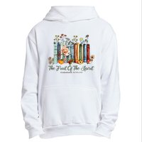 The Fruit Of The Spirit Bible Verse Floral Books Christian Urban Pullover Hoodie